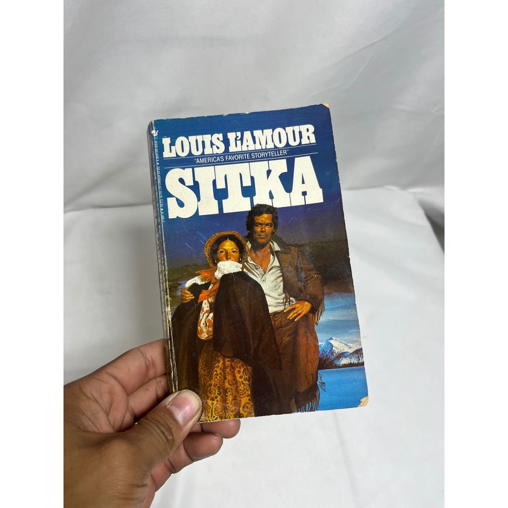 Sitka by‎ Louis L'Amour Bantam Books Mass Market Paperback Historical Fiction